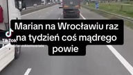 Marian na Wrocławiu raz na tydzień coś mądrego powie