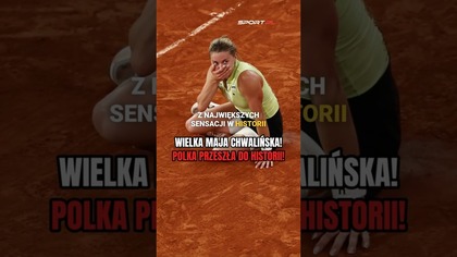 MAJA CHWALIŃSKA JEST WIELKA! ZROBIŁA TO JAKO DRUGA ZAWODNICZKA W HISTORII!