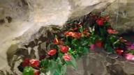 Lurdes cudowne źródełko w grocie massabielle