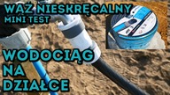 Na Działce! Vlog odc. 73 Wąż Nieskręcalny Cellfast Smart Teścik.  Wodociąg na działce! #MajsterAmator