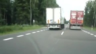 Pojebany kierowca tira