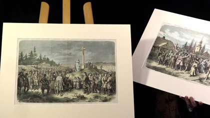 Jules Worms [drzeworyty z okresu powstania styczniowego] z 1863 r.