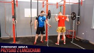 Trening MMA - Przysiad z łańcuchami