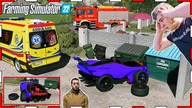 AUTO DO KASACJI MILIONER MIAŁ WYPADEK PODCZAS WYŚCIGÓWMEGA SPINA Z SĄSIADEMPOLSCY SĄSIEDZI157