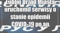 Lublin: Urząd Miasta uruchomił serwisy o stanie epidemii COVID-19 po angielsku i ukraińsku