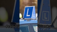 PRAWO JAZDY OD 17 ROKU ŻYCIA