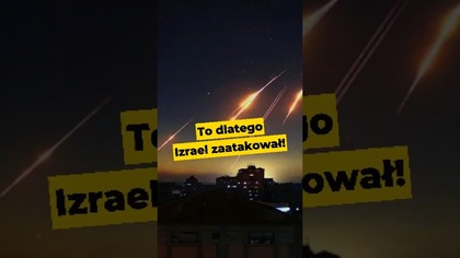 To dlatego Izrael zaatakował Iran! #Izrael #Iran #Izraela #Teheran #Żydzi #wojna #BliskiWschód