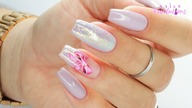 Pink bow nails art / Allepaznokcie / - 10% na cały asortyment - opis
