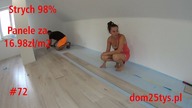 Panele podłogowe za 16. 98 zł/m2 | Strych 98% | Poddasza |Dom25tys | zrób to sam #72 | #pawełwaga