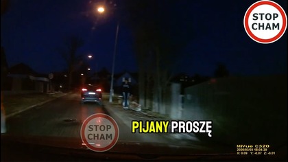 Pijany kierowca - rozmowa z Policja i sprawcą #2195 Wasze Filmy