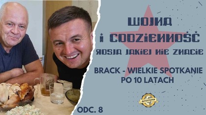 Wbrew wszelkim przeciwnościom, Michał dociera autostopem do Bracka, gdzie przed laty przeżył wspaniałe chwile z Edkiem i jego żoną. Próba kontaktu telefonicznego kończy się fiaskiem, a rozczarowanie zmusza go do opuszczenia miasta. Jednak los bywa przewrotny! W ostatniej chwili dzwoni telefon  to Edek! Radość jest ogromna, a spotkanie po 10 latach pełne wspomnień i wzruszeń. Zasiądźcie z nami przy wspólnym stole, by poczuć magię przyjaźni, która przetrwała próbę czasu i odległości.

Hashtagi: #Rosja #autostop #Marińsk #babuszka #spotkanie #podróże #emocje 



DOŁĄCZ DO KIEROWNIKÓW KANAŁU

Patronite:
https://www.patronite.pl/ANKS 

Lub postaw kawę Głównemu Bohaterowi:
https://suppi.pl/anks


Możesz również wesprzeć moją radosną twórczość na inne sposoby:

PayPal: https://www.paypal.me/MichalPaterANKS - z dopiskiem darowizna.

lub nr rachunku:

PL18291000060000000002715570 - z dopiskiem darowizna


Media społecznościowe:

Facebook: https://www.facebook.com/autostopemnakoniecswiata/

Instagram: https://www.instagram.com/autostopem_na_koniec_swiata/?hlpl


Muzykę robi Maras - Headbite

https://headbite.bandcamp.com/?fbclidIwAR2Vlr051dwJr6GbNqjcHNynDMwy5IwKGqsa5WzhXDctswVwg7jMtB1VPt4