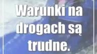 Dostosujmy prędkość do warunków na drodze