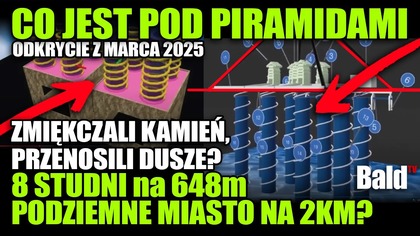 NOWA METODA ODKRYWA GIGANTYCZNE STRUKTURY POD PIRAMIDAMI Z GIZY (Marzec 2025)
