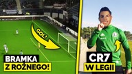 Co za bramka z RZUTU ROŻNEGO! Ronaldo trenuje z LEGIĄ!