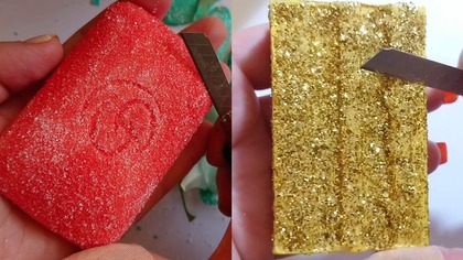 Soap Carving ASMR Relaxing Sounds no talking Satisfying ASMR Video