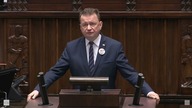 Błaszczak z apelem o uwolnienie Wąsika i Kamińskiego.  Ich żony znalazły się na sali Sejmowej