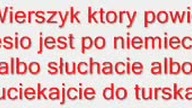 Niemiecki Wierszyk Czesia