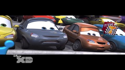 Cars movie clip (Dinoco is all mine!) But on Disney XD Scandinavia.