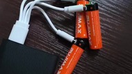 Akumulatorki do ładowania z USB-C - Gadżety z Chin