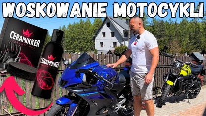 Przygotowanie motocykli do sezonu: Test wosku CERAMIKKER Ceramic Wax #detailing #wax #motovlog