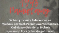 Marsz Pamięci Ofiar Rzezi Wołyńskiej - Tychy (15.07.2023)