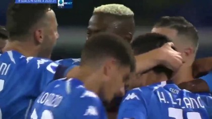 Gol Zielińskiego vs Udinese (2021)