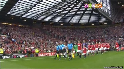 Premier League sezon 2010/2011 MU vs.  Newcastle 1 połowa