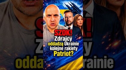 SZOK! Zdrajcy z PSL i KO chcą oddać Ukraińcom kolejny rakiety Patriot! 