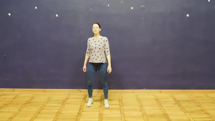 Warsztaty taneczne on-line z GDK, gr.  starsza - układ Rain On Me Lady Gaga cz.  4