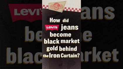 Why Levis Were Worth a Months Salary in the USSR #W2W #shorts