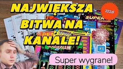 Zdrapki VS Ekspres Losy!  Bitwa pełna wygranych i rzadko widziany RARYTAS! 