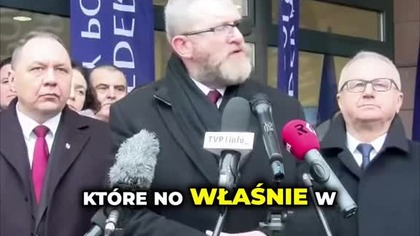 Jeżeli wzywa się do delegalizacji partii, która działa ściśle w ramach polskiego porządku prawnego, mp4 458x288
