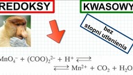 REDOX KWASOWY MnO4^(-) +(COOH)2+H^(+)  Mn^(2^+)+CO2+H2O