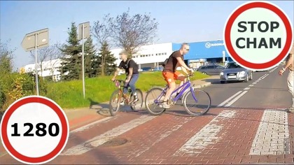 Stop Cham #1280 - Niebezpieczne i chamskie sytuacje na drogach