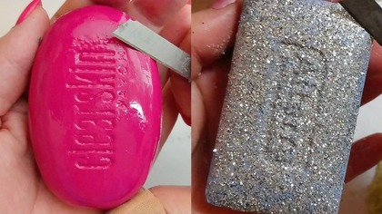 Soap Carving ASMR Relaxing Sounds no talking Satisfying ASMR Video