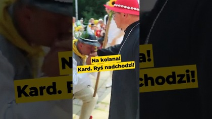 Na kolana! Kard.  Ryś nadchodzi! #Ryś #kardynał #Zakopane #Dziwisz #kler #katolicyzm #polityka