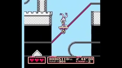 Tiny Toon Adventures 2 - Trouble in Wackyland - przewodnik po grze (NES) HD