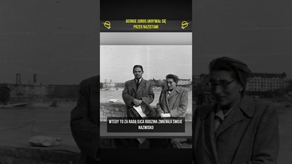 Dzieciństwo Georga Sorosa #polityka #georgesoros #historia