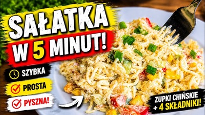 Gdy podałam tę sałatkę na imprezie, goście oszaleli! Hit za grosze 