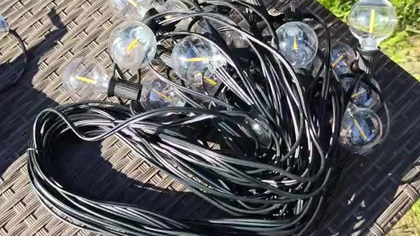Słupki i lampki solarne do ogródka z #temu #aliexpress