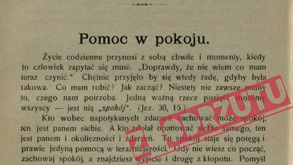 [293] Z odrzutu: Pomoc w Pokoju (1919) HG + nagranie archiwalne
