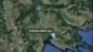 BERLIN - THESSALONIKI (Flightradar24 Live - 08. 09. 2020)