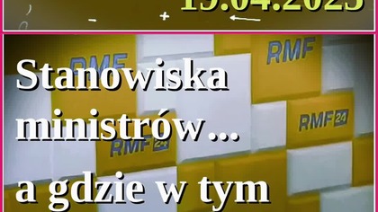Stanowiska ministrów... a gdzie w tym wszystkim Polska i zniewoleni Polacy ?
