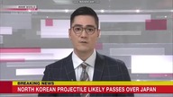  / N. Korean projectile apparently flew over Japan (22. 11. 2023)