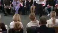 Przerwała wystąpienie Tuska #tusk #shorts