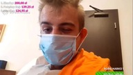 NAĆPANY PATOSTREAMER KRADNIE I DEMOLUJE KOSZE W WARSZAWIE
