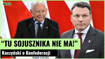 Kaczyński uderza w Mentzena i Bosaka! Trzeba się zorientować | Gazeta.pl