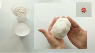 Masa ceramiczna z trzech składników: mąka + klej + żel do kąpieli. DIY Jak zrobić?