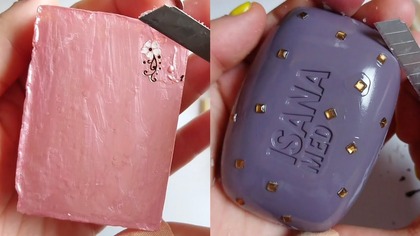 Soap Carving ASMR Relaxing Sounds no talking Satisfying ASMR Video