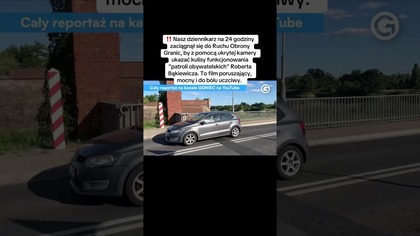  Nasz dziennikarz na 24 godziny zaciągnął się do Ruchu Obrony Granic.
SUBSKRYBUJ KANAŁ: https://www.youtube.com/channel/UCgPtAPMjueWjDUG25imAt_A?sub_confirmation1
 Wspieraj niezależne dziennikarstwo i pomóż nam się rozwijać:
 https://patronite.pl/Goniec
 https://www.youtube.com/channel/UCgPtAPMjueWjDUG25imAt_A/join
 Goniec -  to kanał informacyjno-publicystyczny. U nas zobaczysz: newsy, wywiady, sondy uliczne oraz bezkompromisowe reportaże - Tak mieszka Zbigniew Ziobro wyświetlono 800 tys., a materiał Iwona Wieczorek - ujawniamy całą prawdę ponad milion razy! To właśnie nasza redakcja ujawniła afery Dagmary Kaźmierskiej, Megakota czy Krzysztofa Rutkowskiego. 
 Na kanale Gońca obejrzysz takie programy jak Układ zamknięty Radka Grucy i Wojtka Mulika, czy Goniec Kryminalny Janusza Schwertnera.
 Wydarzenia, polityka, gospodarka, Sejm, newsy, debaty, konferencje, relacje na żywo, unikatowe shorts w tych tematach czujemy się najlepiej! 
 Wywiady z najbardziej znanymi postaciami polskiej sceny politycznej. Od Platformy Obywatelskiej, Lewicy, PiS, po Konfederację. Na naszej antenie regularnie goszczą tacy politycy jak Adam Bodnar, Radosław Sikorski, Krzysztof Kwiatkowski, Antoni Macierewicz, Krzysztof Bosak czy gen. Leon Komornicki.
 Zaobserwuj nasze profile:
 https://www.linkedin.com/showcase/goniec-pl/
 https://www.facebook.com/goniecpl
 https://www.instagram.com/goniec.pl/
 https://www.tiktok.com/@goniec.pl
 https://goniec.pl/

#ruchobronygranic #granica #polska #migranci